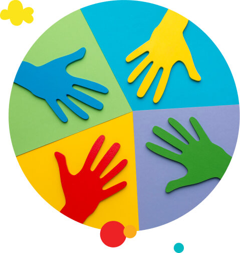 After-school Childcare image hands